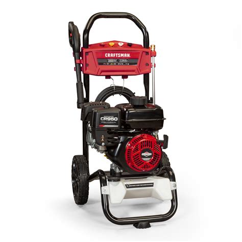 Make sure to cover all areas thoroughly but avoid oversaturating the surface. . Craftsman 3000 psi pressure washer owners manual